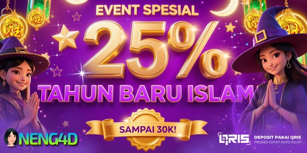 Bonus Tahun Baru Islam 25%